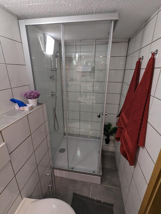 Direkt An Der S-Bahn Gelegenes Gemutliches Souterrain Apartment Mit Privatem Zugang Troisdorf Esterno foto