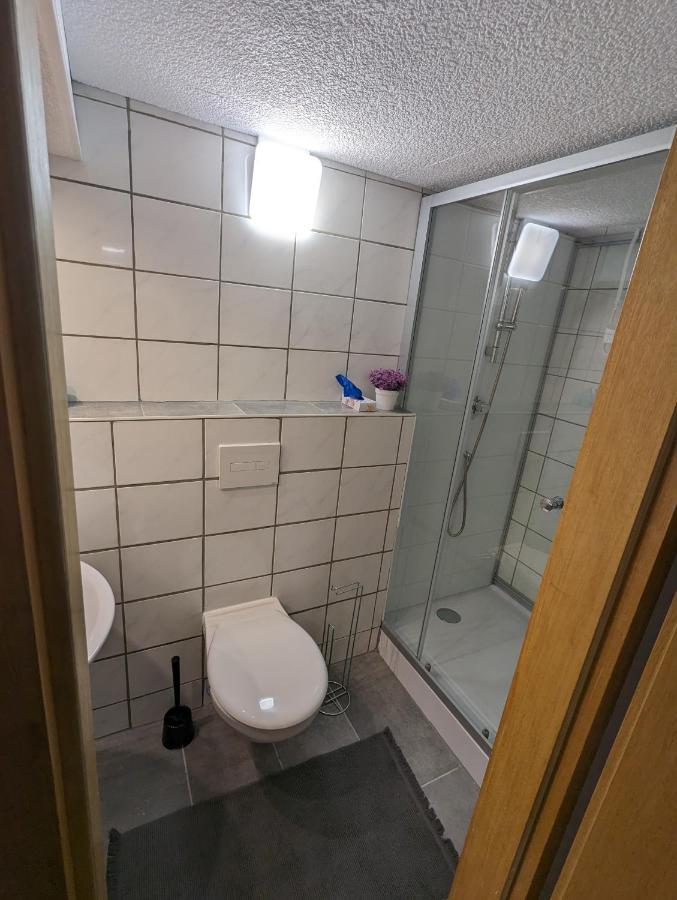 Direkt An Der S-Bahn Gelegenes Gemutliches Souterrain Apartment Mit Privatem Zugang Troisdorf Esterno foto